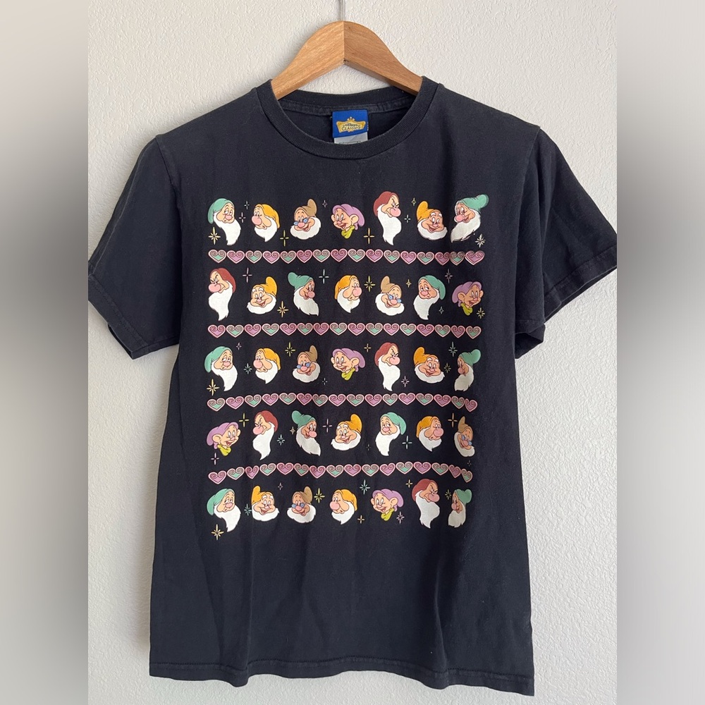 Disney Black Short Sleeve Tee